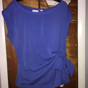 Blue Dressy Top
